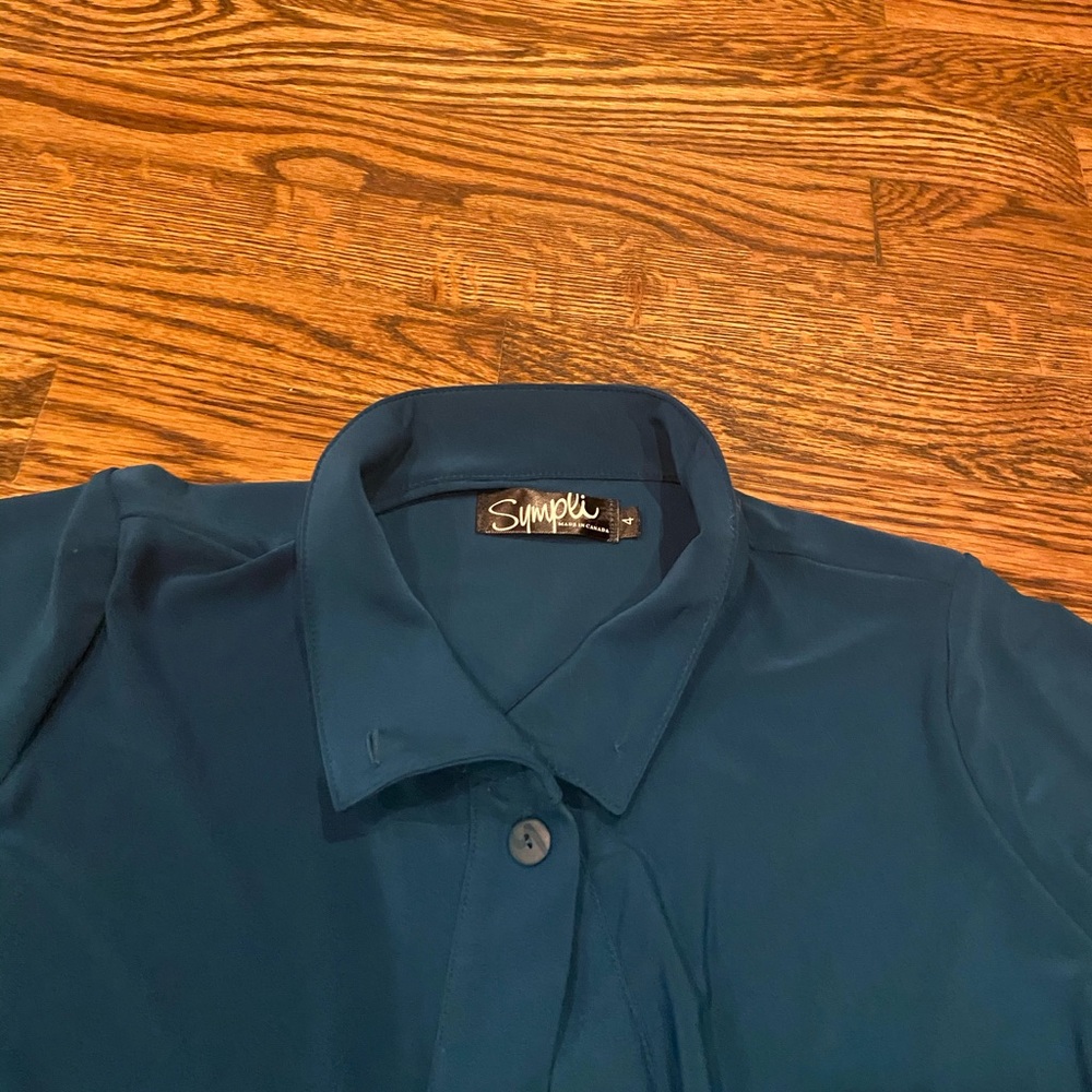 Sympli Button Down Tunic Top - image 3